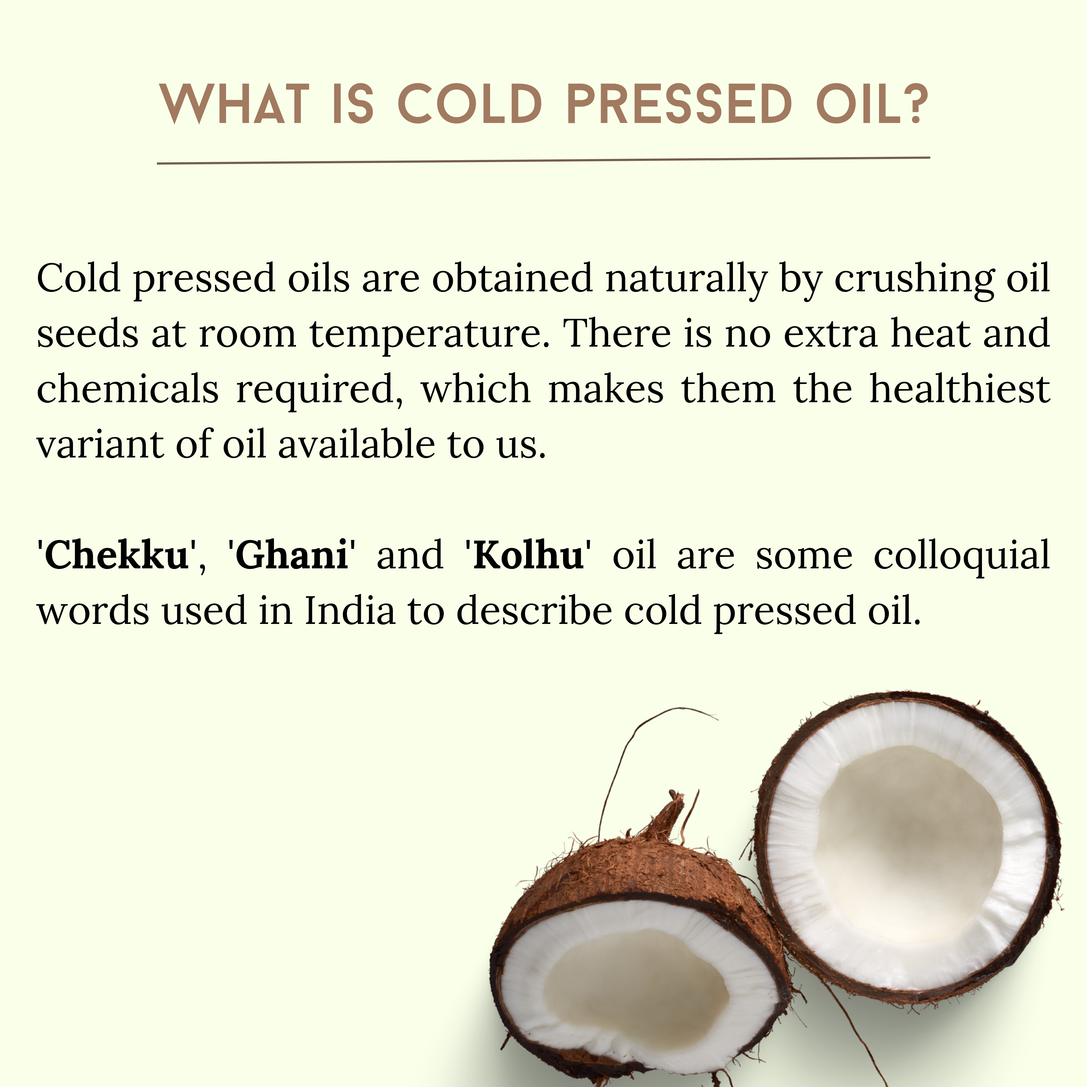 Cold Pressed Coconut Oil (Shubhanga) For Hair