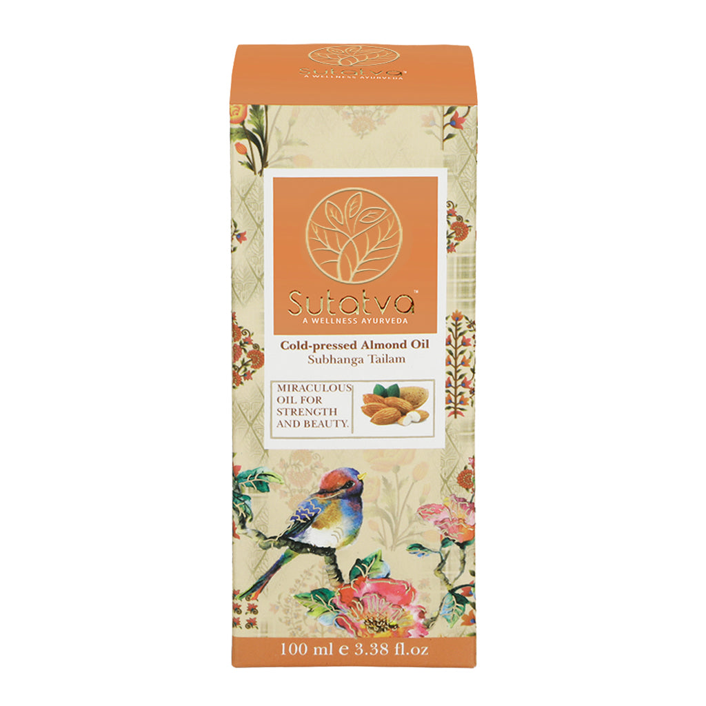 Cold Pressed Almond Oil (Shubhanga Tailam)