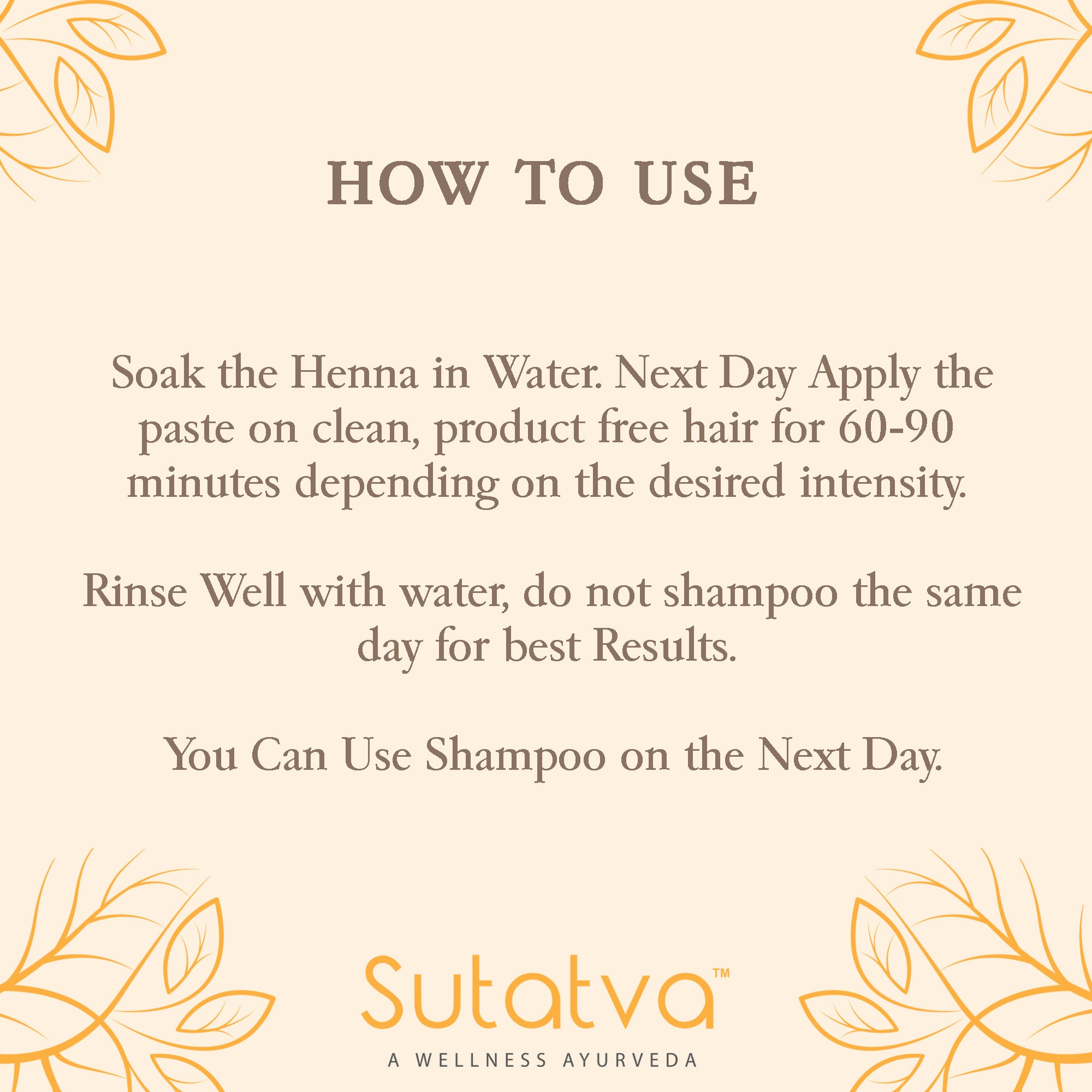 Natural Henna Powder (Kurvaka)