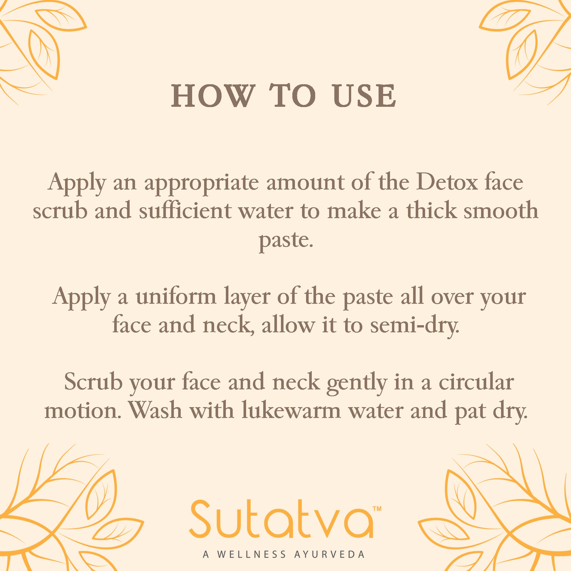 Sutatva Detox Scrub (Nirmalya)