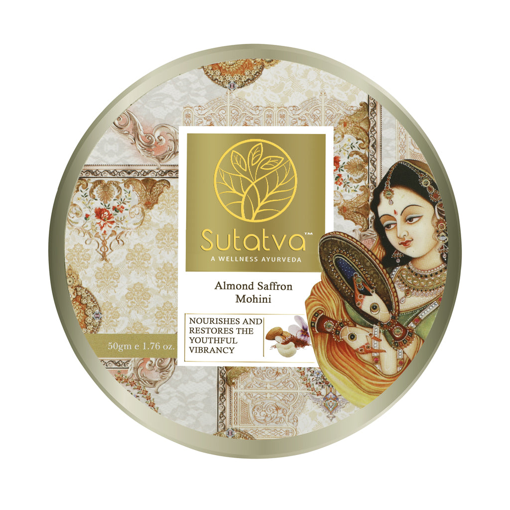Almond Saffron Face Pack (Mohini)