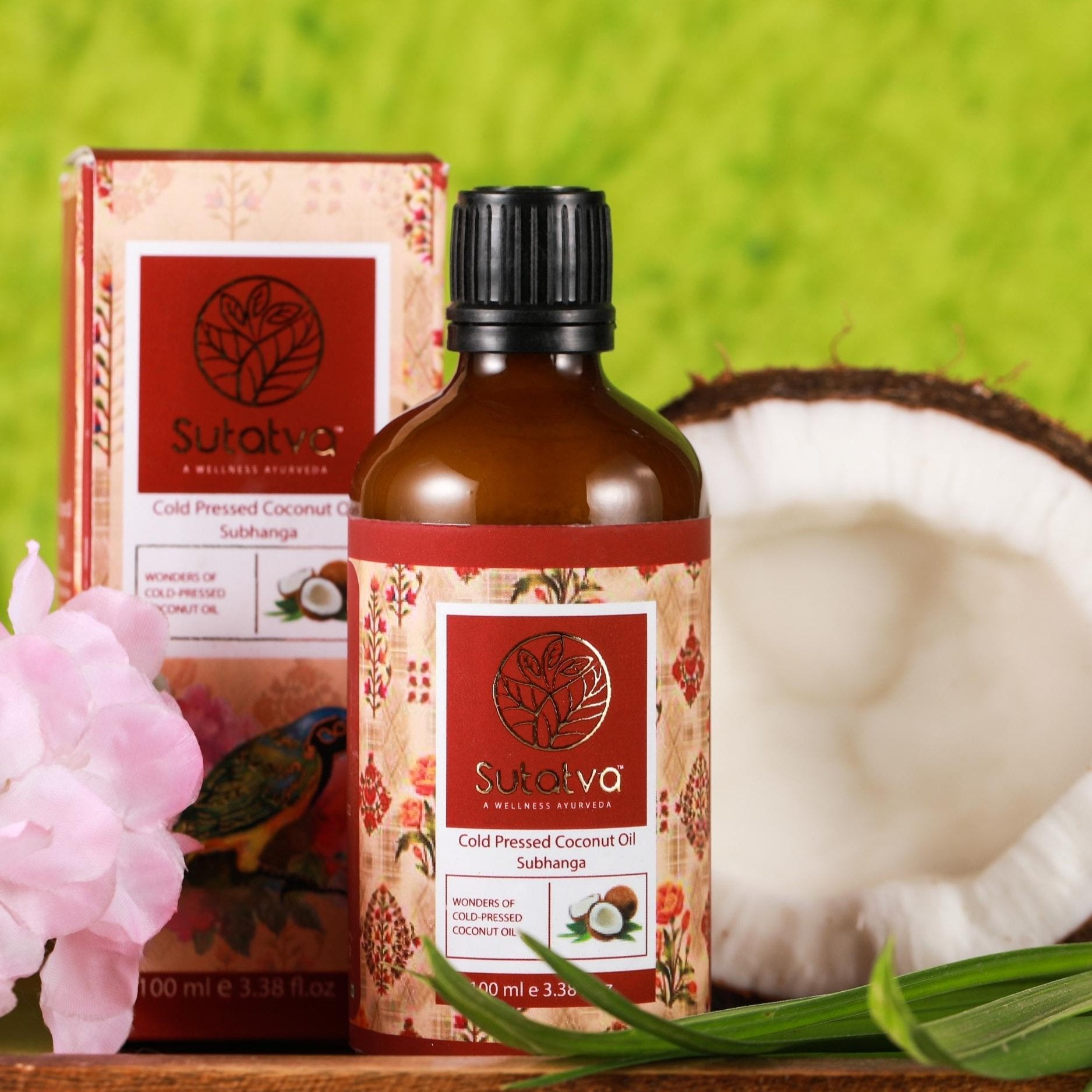 Cold Pressed Coconut Oil (Shubhanga) For Hair