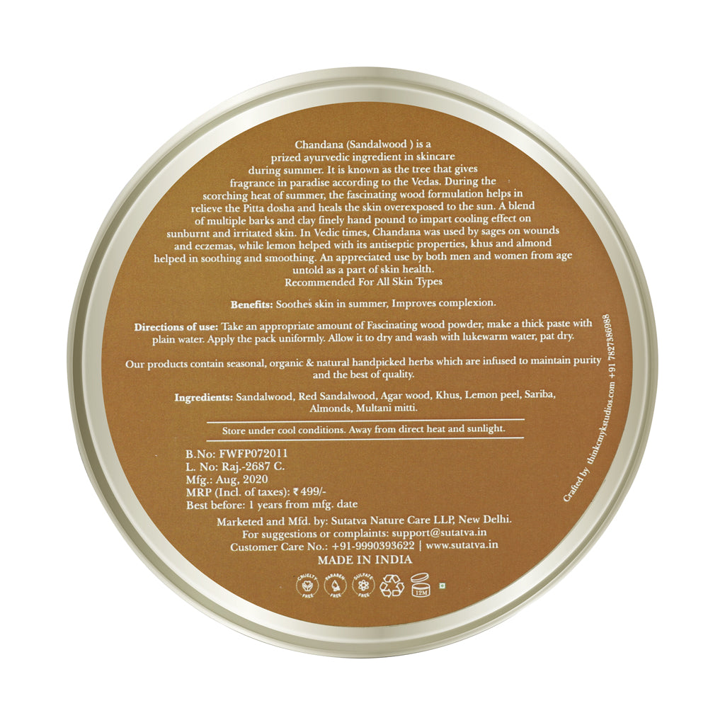 Fascinating Woods Face Pack ( Samidha )