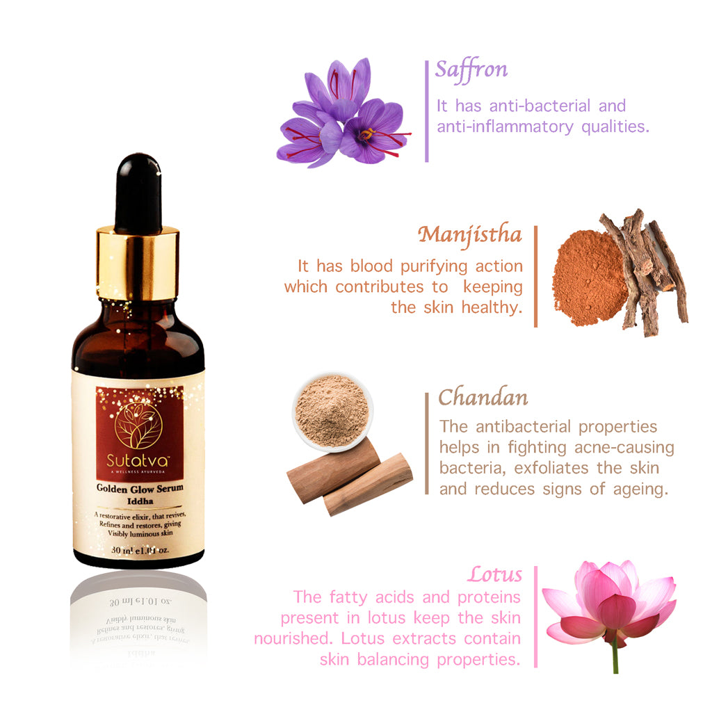 Golden Glow Face Serum (Iddha)