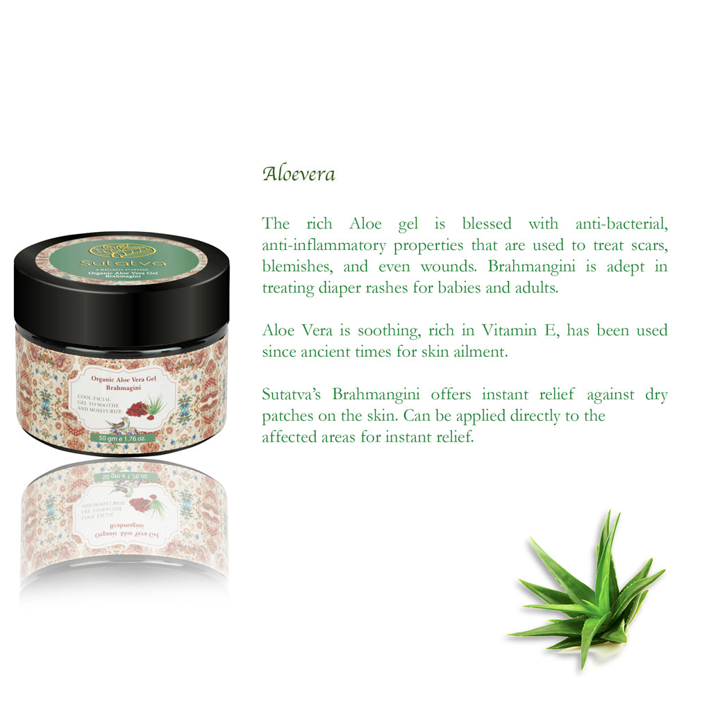 Organic Aloe Vera Gel (Brahmagini)
