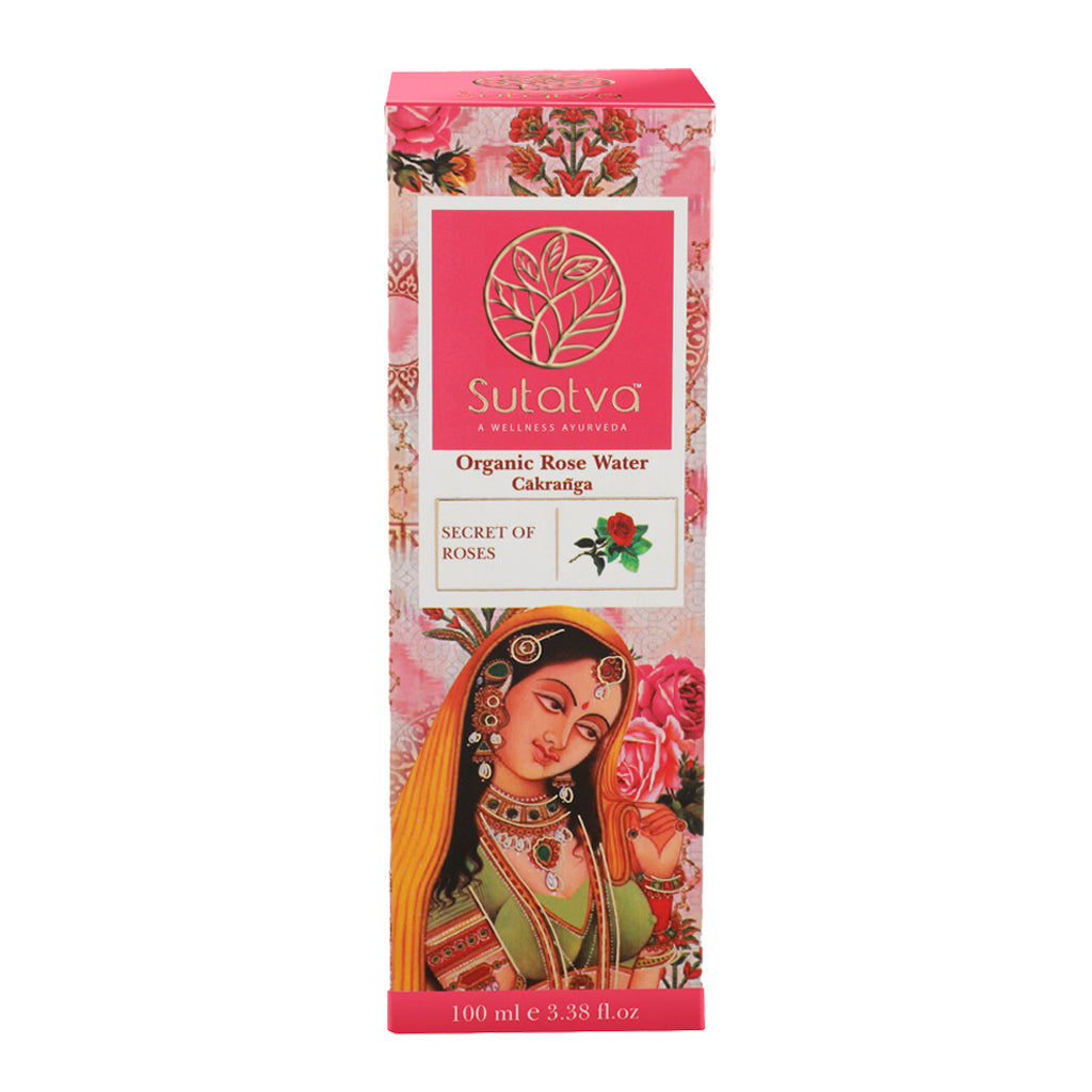 Steam Distilled Organic Rose Water Tonner (Cakranga)