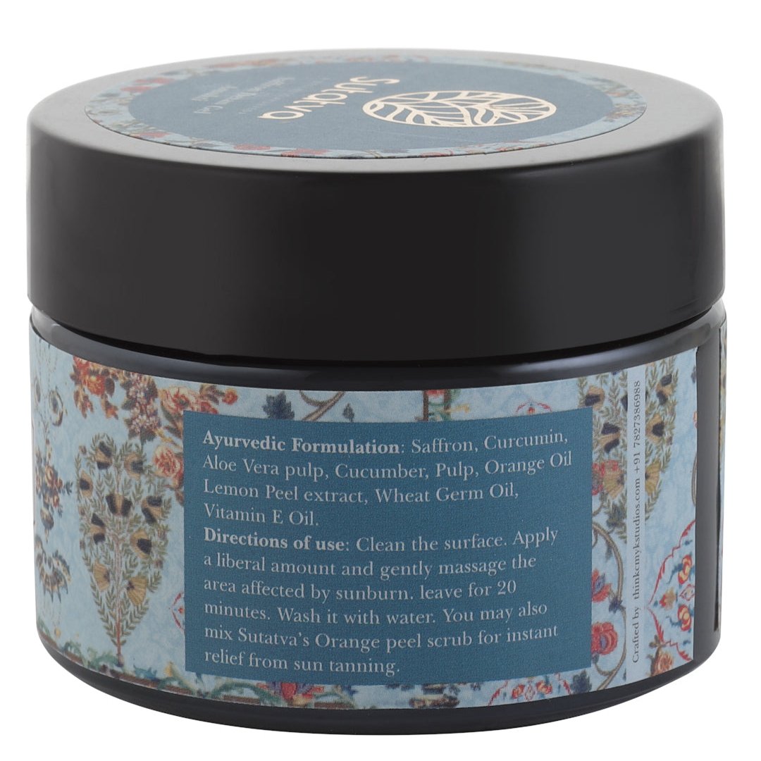 Detan Combo Ritual – Orange Peel Scrub & Saffron Detan Gel