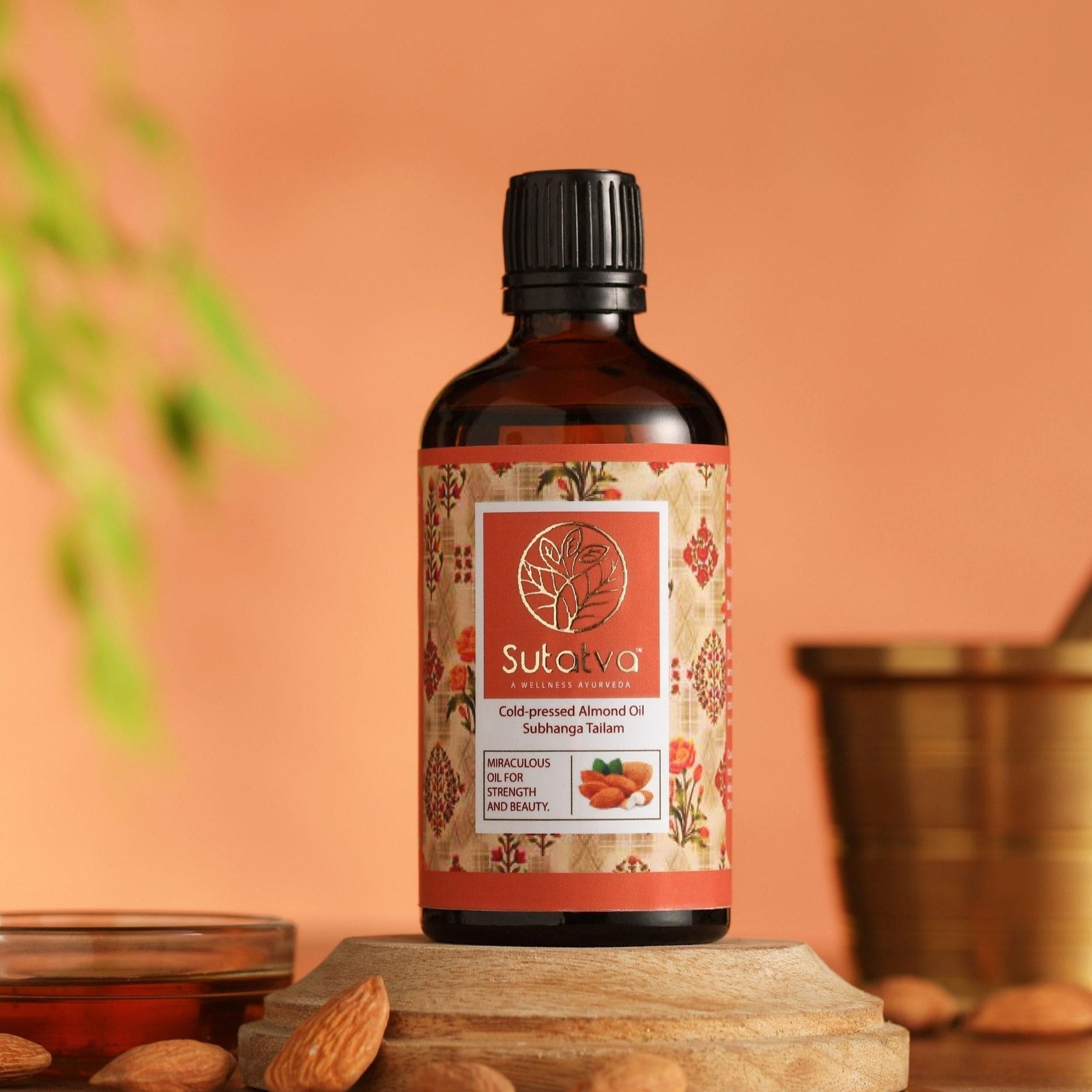 Cold Pressed Almond Oil (Shubhanga Tailam)