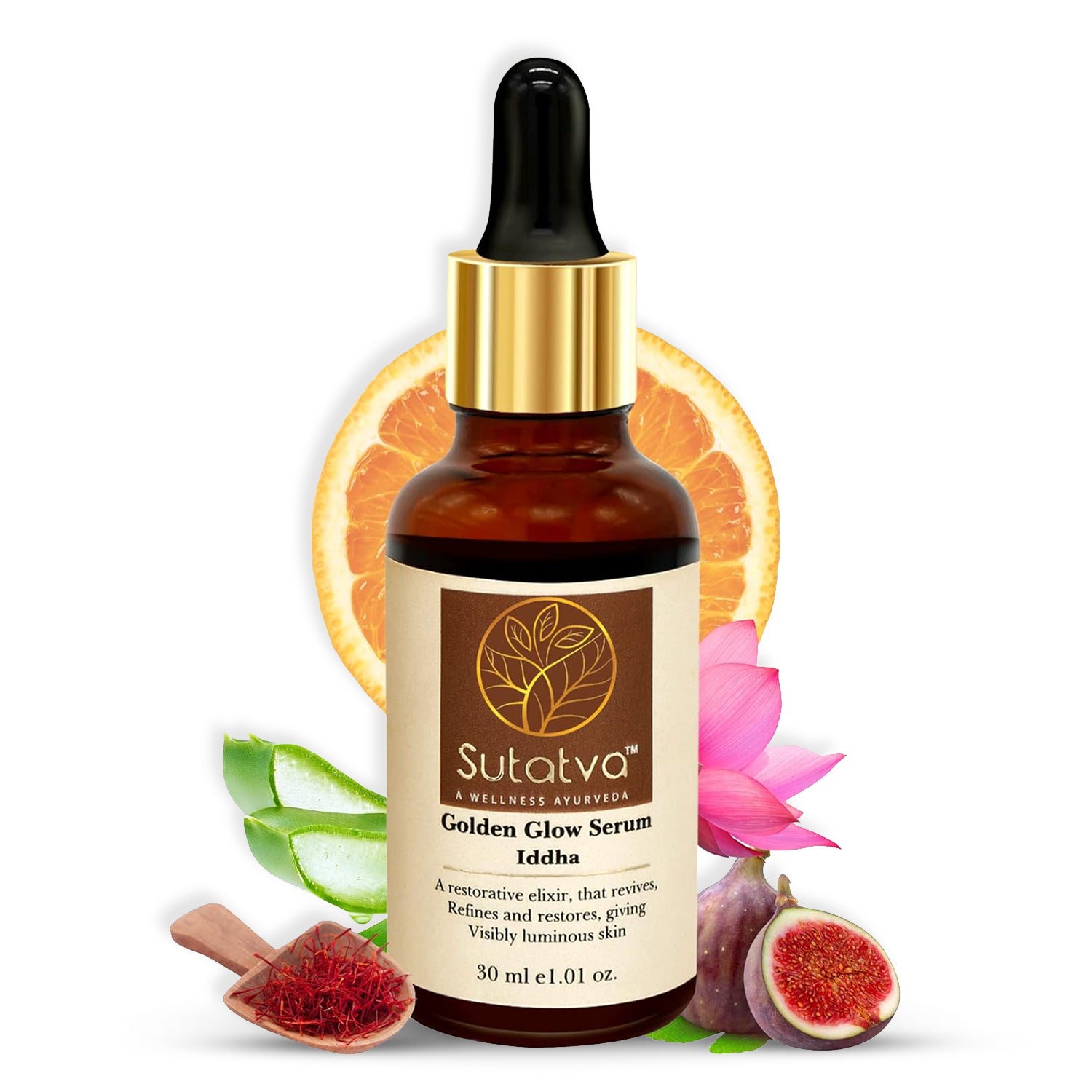 Golden Glow Face Serum (Iddha)