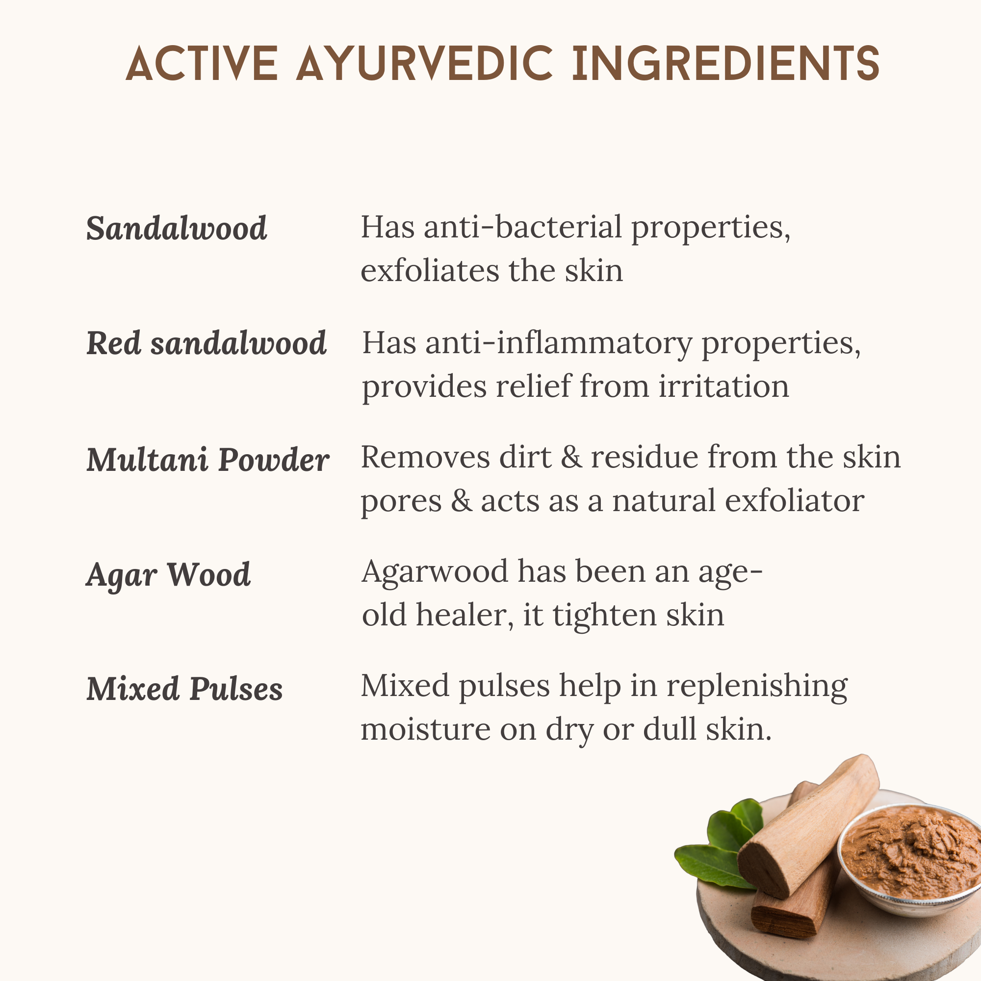 Fascinating Woods Face Pack ( Samidha )