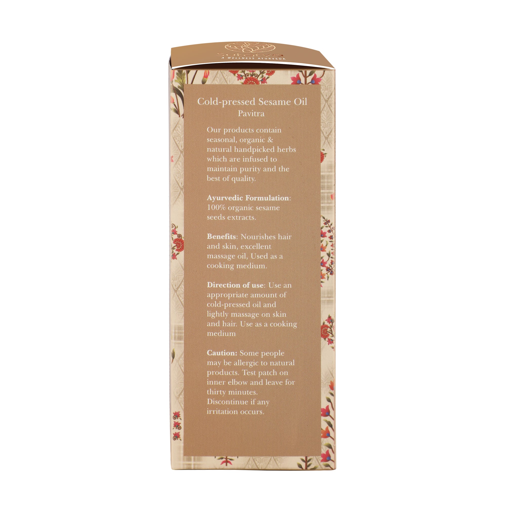 Cold Pressed Sesame Oil ( Pavitra ) For Hair